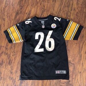 Le'Veon Bell Steelers  Nike NFL Team Apparel Black Youth Jersey Size Large